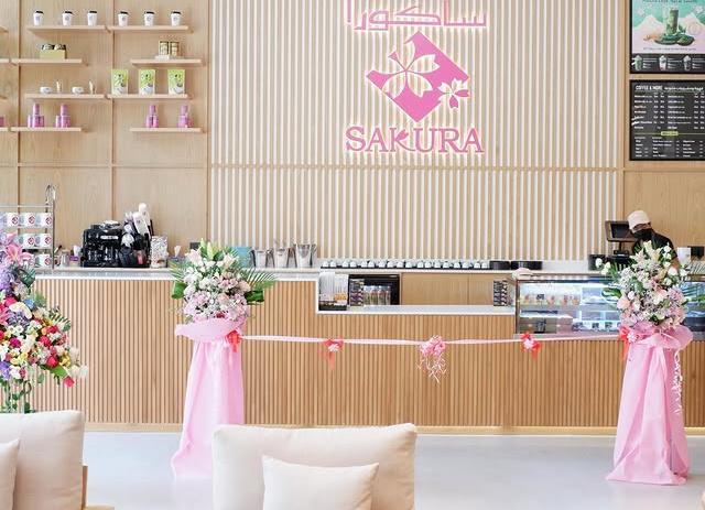 Ocha Cafe Sakura at Kinokuniya, Abu Dhabi — flagship