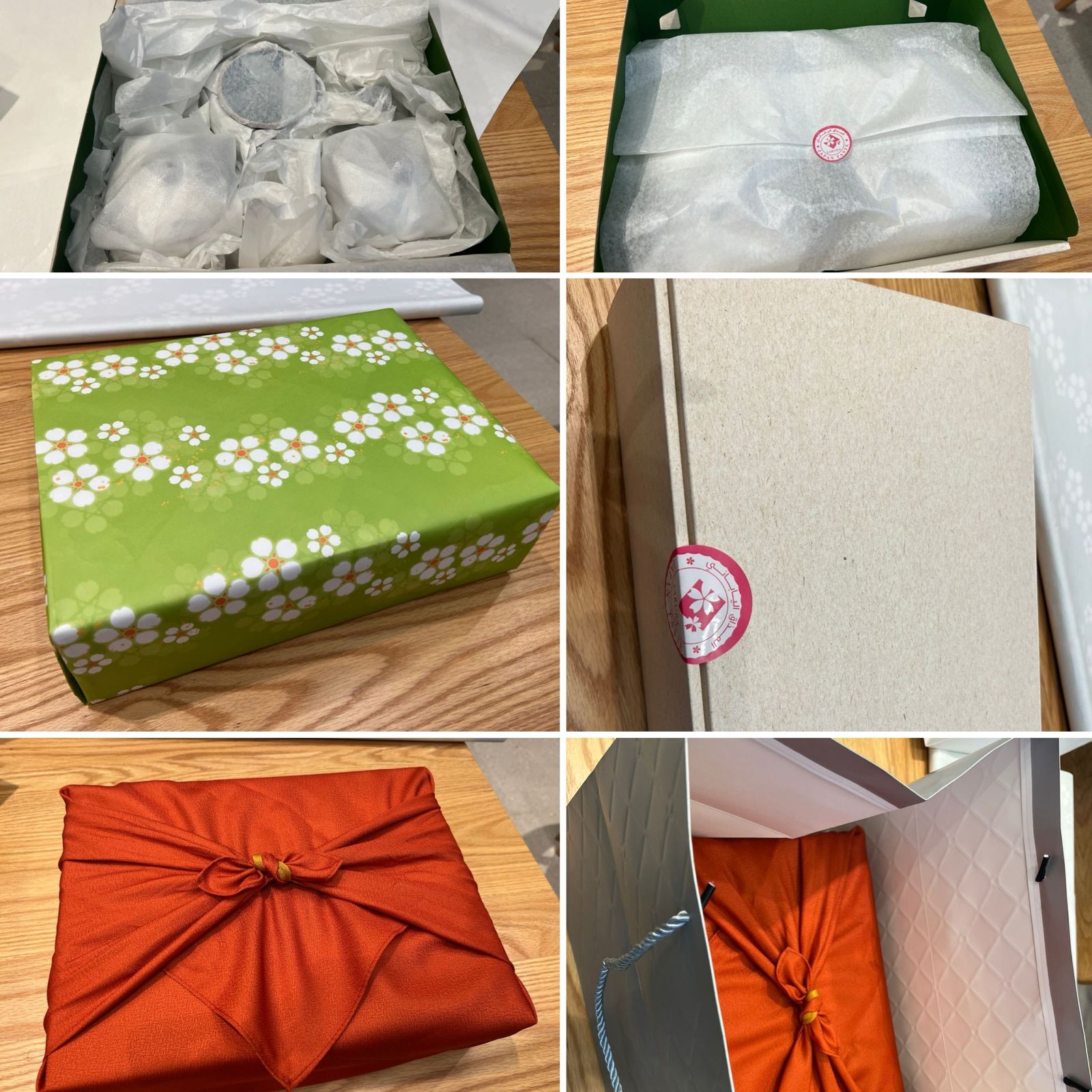 Gift packing — tea set and teapot