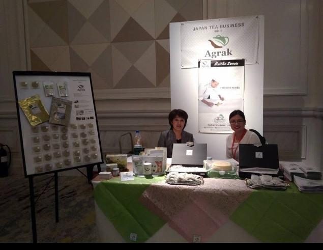 Agrak Japan Tea Business exhibition