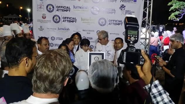 Guinness World Records event with Sakura Japan Taste